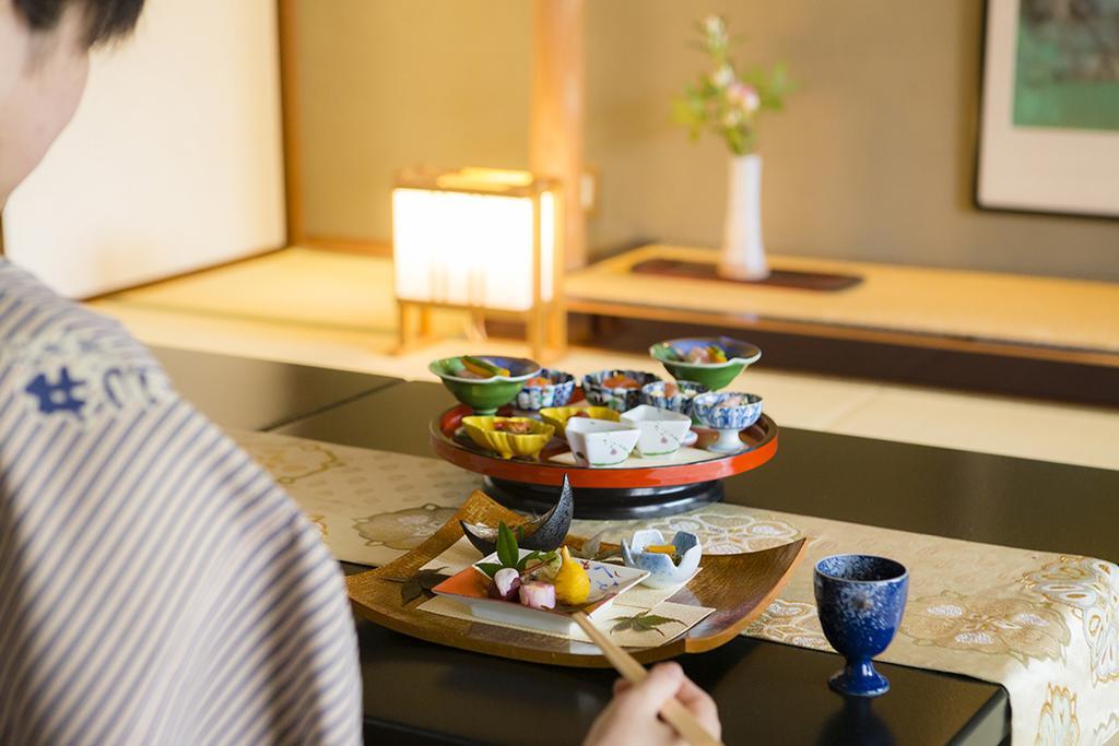 汤村 Kasenkyo Izutsuya酒店 外观 照片